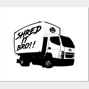 Shred It Bro!! Posters and Art